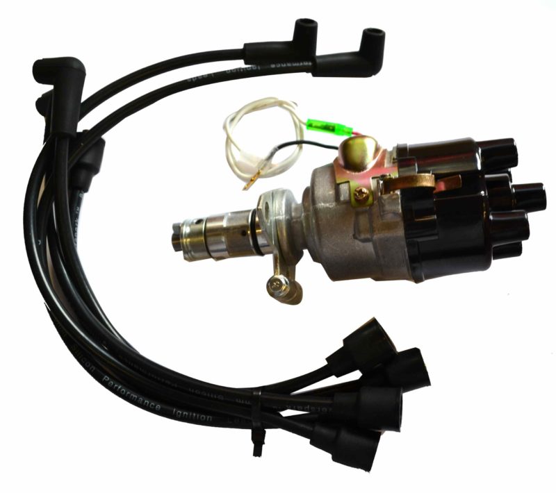 Ferguson TE20 Distributor Assembly, Positive Earth, w/ Leads for Ferguson TEA20